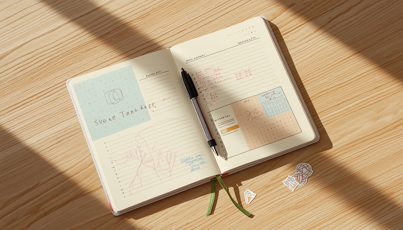 Sugar Tracker Journal from Dealerbestcreati